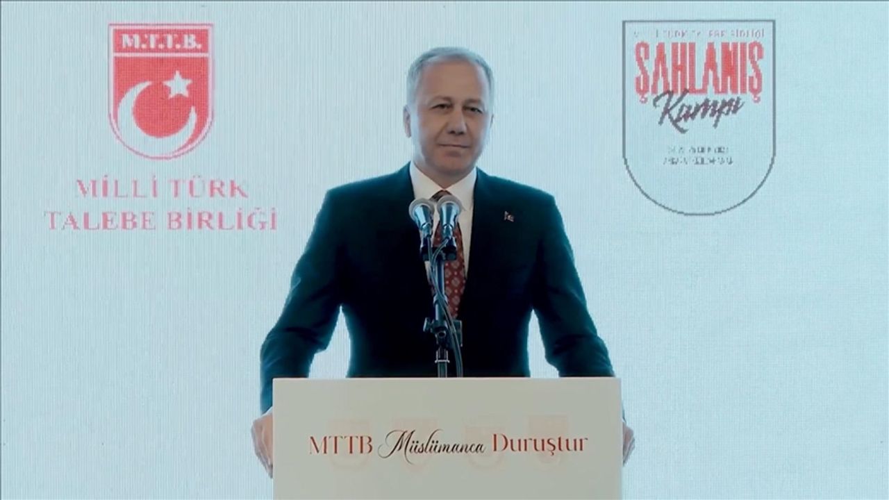 İçişleri Bakanı Yerlikaya: 'Milli Türk Talebi Birliği maziden atiye kurulmuş bir köprüdür'