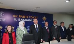 AK Parti Genel Başkan Yardımcısı Büyükgümüş, partisinin Tokat İl Başkanlığı'nı ziyaret etti