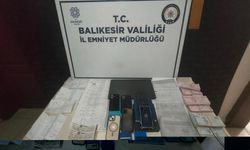 Balıkesir'de imzalattıkları senetleri zorla tahsil ettiği öne sürülen 7 zanlı yakalandı