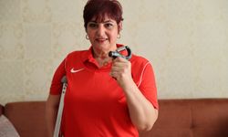 Bedensel engelli milli bilek güreşçi Gülçin Savun, dünya şampiyonasına hazırlanıyor