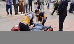 Çankırı'da polis, sigaradan ölüm vakası canlandırmasında delil olarak izmarit topladı