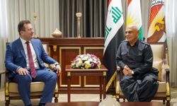 Erbil Başkonsolosu Topçu, IKBY Başkan Yardımcısı Mustafa ile bölgesel gelişmeleri görüştü