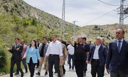 Erzurum'da yaşanan toprak kayması sonrası hasarlı 38 ev tahliye edildi