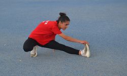 Her gün 30 kilometre koşan milli atlet Derya, gözünü Avrupa Kupası'na dikti