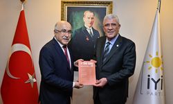 İYİ Parti Genel Başkanı Dervişoğlu, Türk Ocakları Genel Başkanı Öz'ü kabul etti