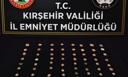 Kırşehir'de tarihi eser niteliği taşıyan 151 obje ele geçirildi