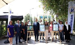 Lise öğrencileri çevre için resmetti, ASELSAN ödüllendirdi