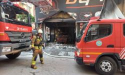 Manisa'da oto yıkamacıda çıkan yangında 1 kişi yaralandı