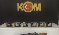 Niğde'de ruhsatsız silah operasyonunda 8 şüpheli yakalandı