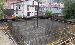 Rize'de Çarşı Mahallesi Camisi'nin temeli törenle atıldı