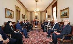 TBMM Başkanı Kurtulmuş, İran-Türkiye Parlamentolar Arası Dostluk Grubu Başkanı Zadeh'i kabul etti