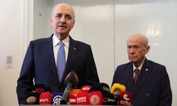 TBMM Başkanı Kurtulmuş, MHP Genel Başkanı Bahçeli'yi ziyaret etti: