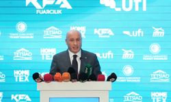 Ticaret Bakanı Ömer Bolat, HOMETEX Fuarı'nın açılışında konuştu: