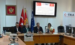 TİKA'dan Karadağ Üniversitesi Tarih Enstitüsüne teknik ekipman desteği