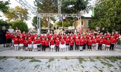 Bursalı minikler savunma sanayisi araçları için çektikleri klibi TEKNOFEST montlarıyla yeniledi