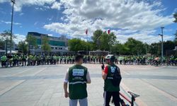 Bursa ve çevre illerde Yeşilay'ın geleneksel bisiklet turu yapıldı