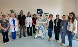 Eskişehir'de diyaframında delik bulunan bebek ameliyatla sağlığına kavuştu