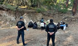 Fethiye'de 10 düzensiz göçmen yakalandı