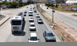 "Kilit kavşak" Kırıkkale'de bayram öncesi trafik yoğunluğu başladı