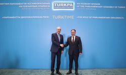 TBMM Başkanı Kurtulmuş, KKTC Cumhuriyet Meclisi Başkanı Öztürkler ile görüştü