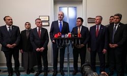 TBMM Başkanı Kurtulmuş, Yeni Yol Partisi TBMM Grubu'nu ziyaret etti:
