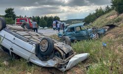 Uşak'ta trafik kazasında 7 kişi yaralandı