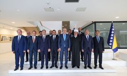 TBMM Başkanı Kurtulmuş, Bosna Hersek İslam Birliği Başkanı Kavazoviç ile görüştü
