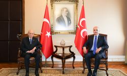 TBMM Başkanı Kurtulmuş, MHP Genel Başkanı Bahçeli'yi ziyaret etti