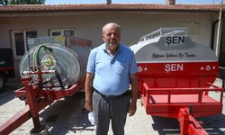 Patlayan lastiğe rağmen yangına su taşıyan çiftçiye hediye edilen tanker sayısı 3 oldu