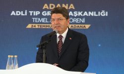 Bakan Tunç, Adana Adli Tıp Grup Başkanlığı binası temel atma töreninde konuştu
