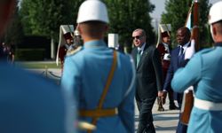 Cumhurbaşkanı Erdoğan, Gabon Cumhurbaşkanı Oligui Nguema'yı resmi törenle karşıladı