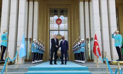 Cumhurbaşkanı Erdoğan, Somali Cumhurbaşkanı Mahmud ile bir araya geldi