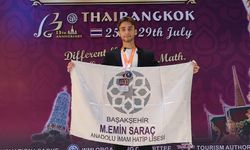 İmam hatip lisesi öğrencisi uluslararası matematik yarışmasında dünya üçüncüsü oldu