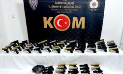 İzmir'de silah kaçakçılığı operasyonunda 9 şüpheli tutuklandı