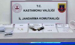 Kastamonu'da uyuşturucu operasyonunda yakalanan 2 zanlı tutuklandı