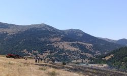 Konya'da çıkan orman yangınına müdahale ediliyor