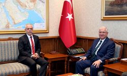 Milli Savunma Bakanı Güler, KKTC'nin Ankara Büyükelçisi Korukoğlu'nu kabul etti