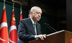 Cumhurbaşkanlığı Külliyesi'nde Kabine Toplantısı sonrası açıklamalarda bulunuyor
