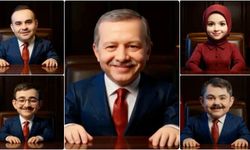 Bakan Kacır, Cumhurbaşkanı Erdoğan ve kabine üyelerinin yapay zekayla oluşturulan görüntülerini paylaştı: