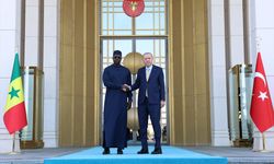 Cumhurbaşkanı Erdoğan, Senegal Başbakanı Sonko'yu resmi törenle karşıladı