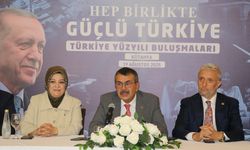 Bakan Tekin, Kütahya'da 'Türkiye Yüzyılı Buluşmaları' programında konuştu