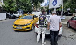 Fatih'te yolcu seçen taksi sürücüsüne 9 bin 267 lira ceza kesildi
