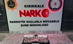 Kırıkkale'de düzenlenen uyuşturucu operasyonunda yakalanan 2 zanlı tutuklandı