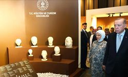 Emine Erdoğan'dan Arkeolojinin Altın Çağı Sergisi'ne ilişkin paylaşım:
