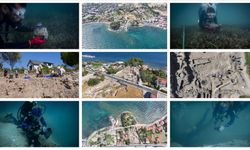 Dalgıç arkeologlar, su altında 7 bin yıllık limanda yeni keşifler için çalışıyor