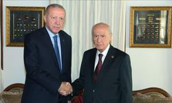 Cumhurbaşkanı Erdoğan MHP Genel Başkanı Bahçeli ile görüştü