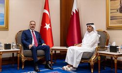 Dışişleri Bakanı Fidan, Doha'da Katarlı mevkidaşı Al Sani ile bir araya geldi