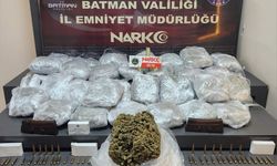 Batman'da 20 kilo 400 gram skunk ele geçirildi
