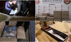 Kapıkule ve İpsala gümrük kapılarındaki operasyonlarda 525 kilogram uyuşturucuya el konuldu