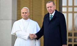 Cumhurbaşkanı Erdoğan, Vatikan Devlet Başkanı Papa 14. Leo'yu resmi törenle karşıladı
